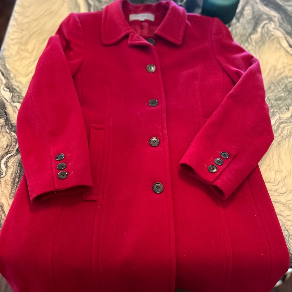 Red Dress Coat